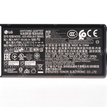 【LG耗材】(900免運)液晶銀幕變壓器 19V 2.1A電壓機種